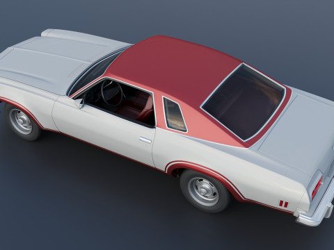 Chevrolet Chevelle Laguna S-3 1974 Modèles 3D en vedette