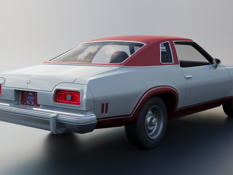 Chevrolet Chevelle Laguna S-3 1974 Modèles 3D en vedette