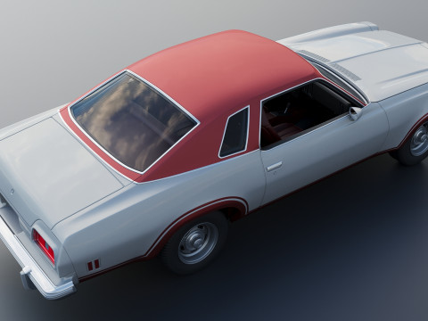 Chevrolet Chevelle Laguna S-3 1974 Modèles 3D en vedette