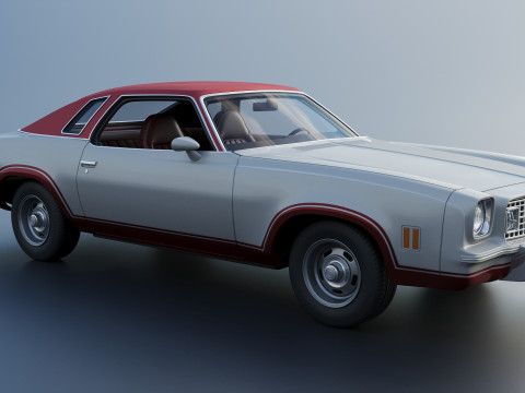 Chevrolet Chevelle Laguna S-3 1974 Modèles 3D en vedette