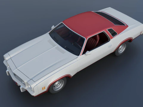 Chevrolet Chevelle Laguna S-3 1974 3D Print Model