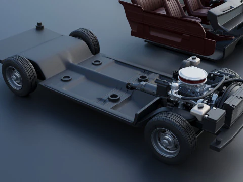 Chevrolet Chevelle Laguna S-3 1974 3D Print Model