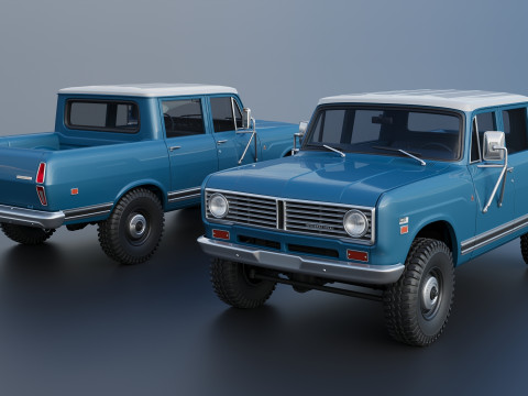 International Wagonmaster 1973 3D Принт Модель