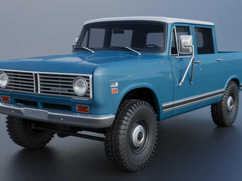 International Wagonmaster 1973 3D Принт Модель