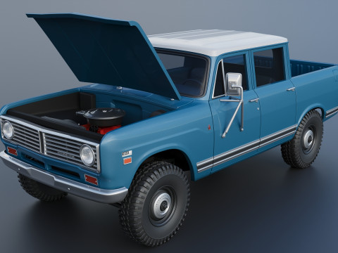 International Wagonmaster 1973 3D Принт Модель