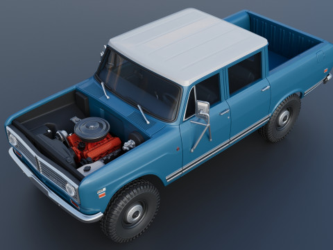 International Wagonmaster 1973 3D Принт Модель