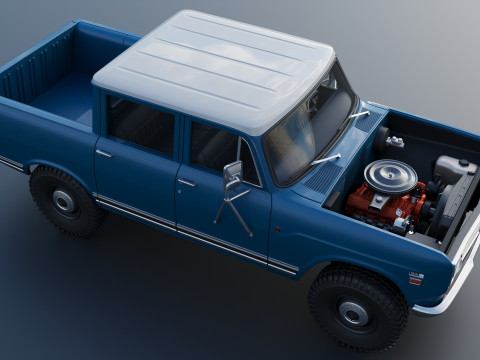 International Wagonmaster 1973 3D Принт Модель