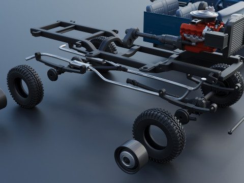 International Wagonmaster 1973 3D Принт Модель