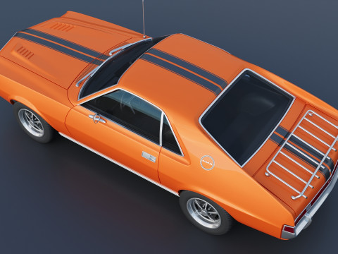 AMC AMX 1968 Model do druku 3D