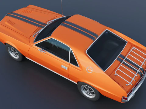 AMC AMX 1968 3D Print Model