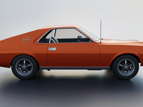 AMC AMX 1968 3D Print Model