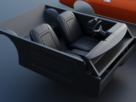 AMC AMX 1968 Model do druku 3D