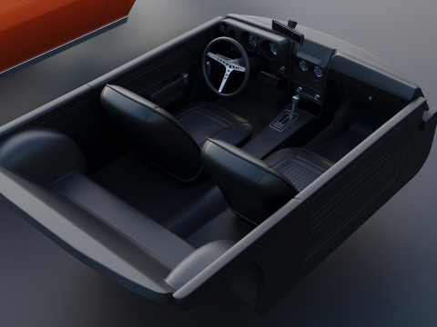 AMC AMX 1968 Model do druku 3D