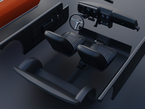 AMC AMX 1968 Model do druku 3D