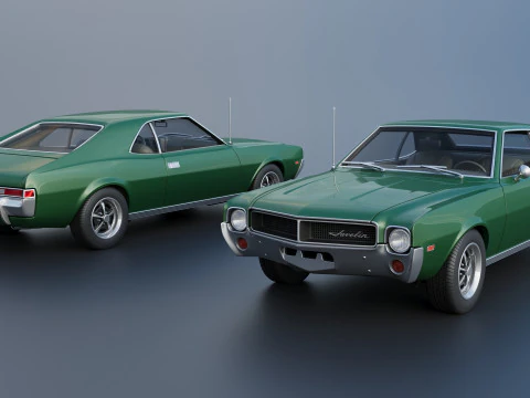 AMC Javelin 1968 3D Print Model