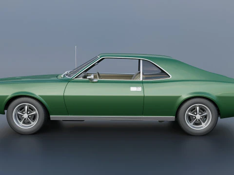AMC Javelin 1968 3D Print Model