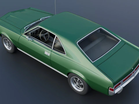 AMC Javelin 1968 3D Print Model