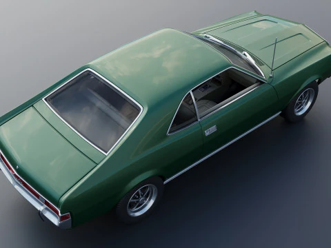 AMC Javelin 1968 3D Print Model
