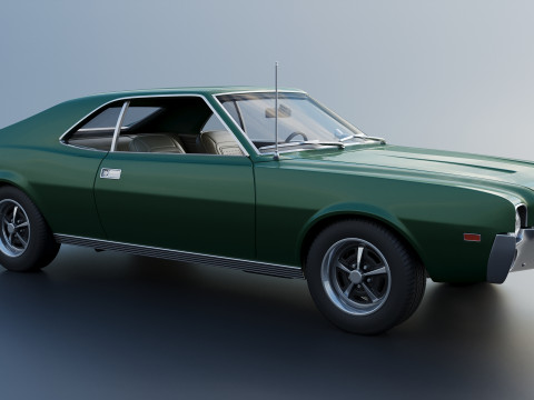 AMC Javelin 1968 3D Принт Модель