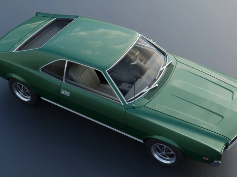 AMC Javelin 1968 3D Print Model