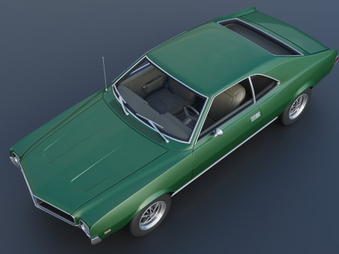 AMC Javelin 1968 3D Принт Модель