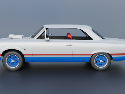 AMC Hurst SC Rambler 1969 Modèles 3D en vedette