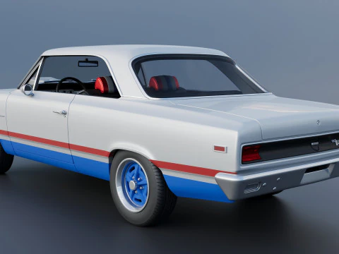 AMC Hurst SC Rambler 1969 3D Print Model