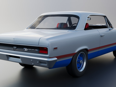 AMC Hurst SC Rambler 1969 Modèles 3D en vedette