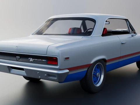 AMC Hurst SC Rambler 1969 3D Print Model