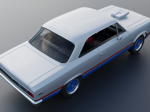 AMC Hurst SC Rambler 1969 Modèles 3D en vedette