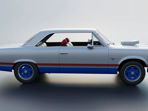AMC Hurst SC Rambler 1969 3D Print Model