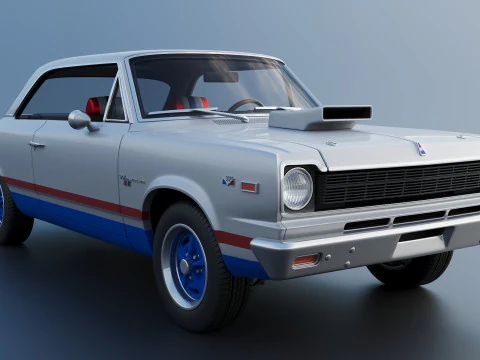 AMC Hurst SC Rambler 1969 3D Print Model