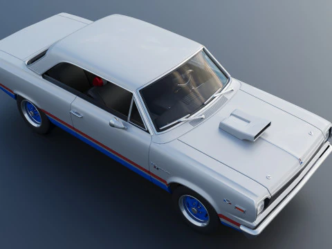 AMC Hurst SC Rambler 1969 3D Print Model