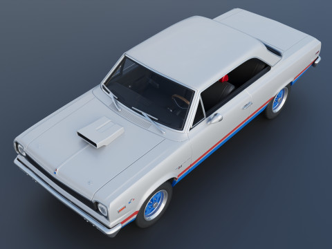 AMC Hurst SC Rambler 1969 Modèles 3D en vedette