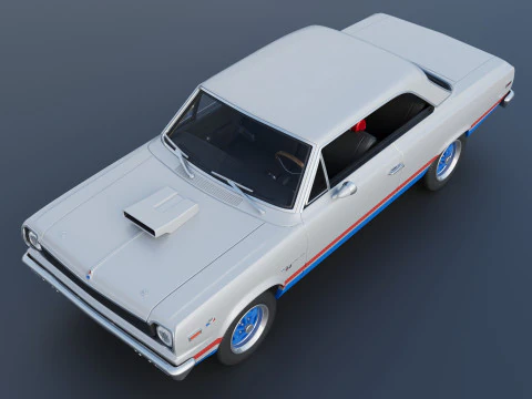 AMC Hurst SC Rambler 1969 3D Print Model