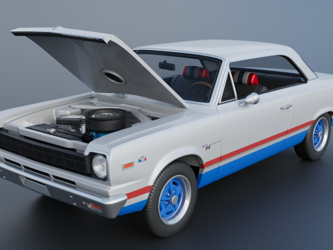 AMC Hurst SC Rambler 1969 Modèles 3D en vedette
