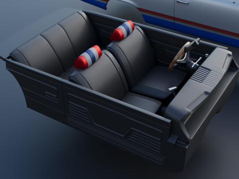AMC Hurst SC Rambler 1969 Modèles 3D en vedette