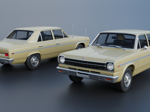 AMC Rambler Four-Door Sedan 1969 3D 프린트 모델