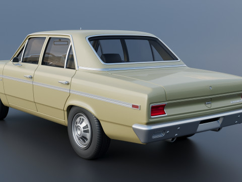 AMC Rambler Four-Door Sedan 1969 3D 프린트 모델