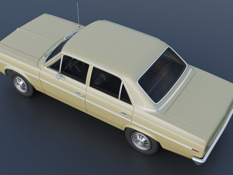 AMC Rambler Four-Door Sedan 1969 3D 프린트 모델