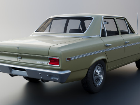 AMC Rambler Four-Door Sedan 1969 3D 프린트 모델