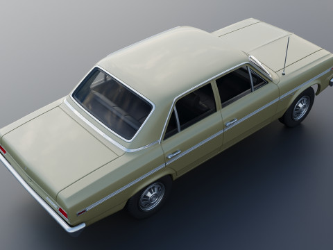 AMC Rambler Four-Door Sedan 1969 3D 프린트 모델
