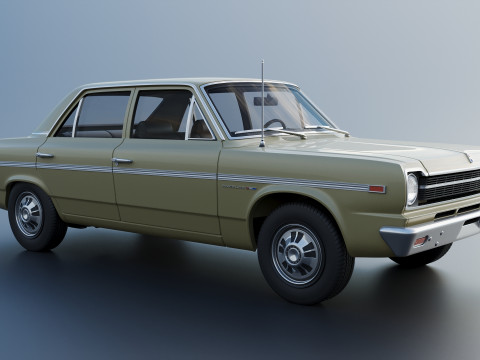 AMC Rambler Four-Door Sedan 1969 3D 프린트 모델