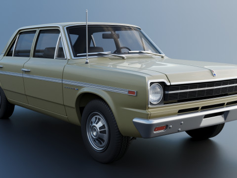 AMC Rambler Four-Door Sedan 1969 3D 프린트 모델