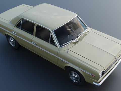 AMC Rambler Four-Door Sedan 1969 3D 프린트 모델