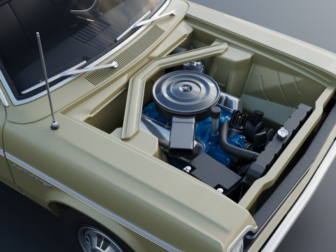 AMC Rambler Four-Door Sedan 1969 3D 프린트 모델