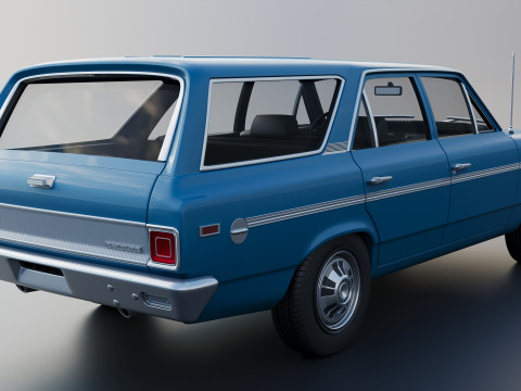 AMC Rambler Station Wagon 1969 Model Cetak 3D