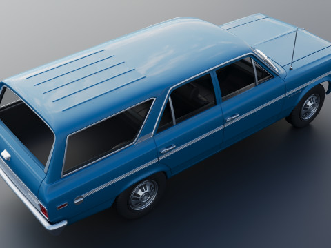 AMC Rambler Station Wagon 1969 Model Cetak 3D