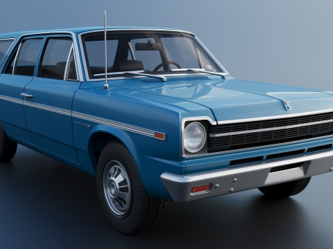 AMC Rambler Station Wagon 1969 Model Cetak 3D