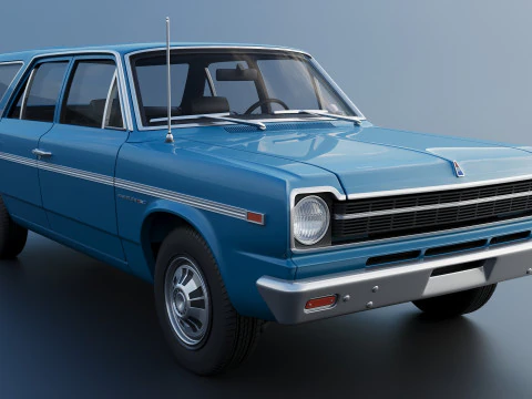 AMC Rambler Station Wagon 1969 3D Print Model